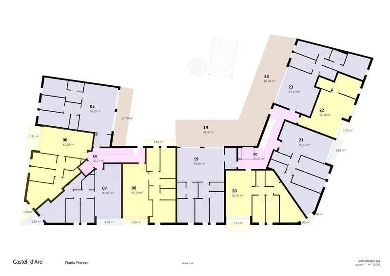 Plànol general de Vall d'Aro Residencial, pàgina 6 de 12