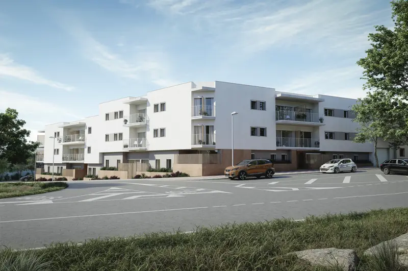 Façana exterior de Vall d'Aro Residencial des del carrer